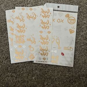 Bundle Sale 3 for $15 | Wedding Temporary Tattoos